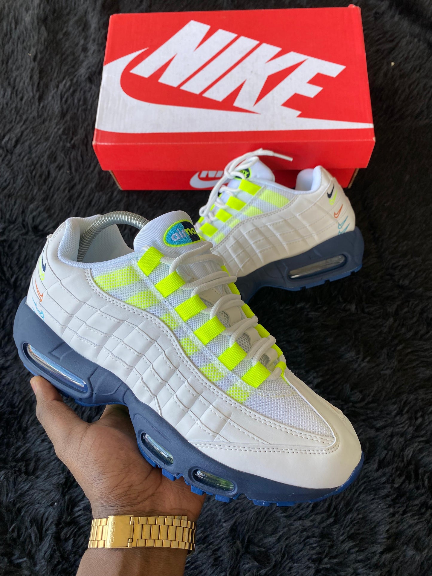 Nike Air Max 95 EC 'Multi-Color Swoosh